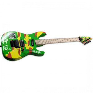ESP LTD GL-KAMI4 George Lynch Signature Electric Guitar KAMI-4 Graphic w/ Duncan & Floyd Rose