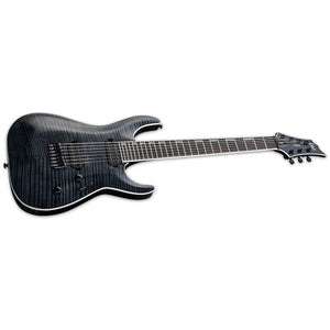 ESP LTD H-1007 Electric Guitar 7-String Flamed Maple See Thru Black w/ Duncans