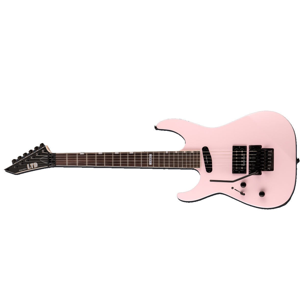 ESP LTD MIRAGE Deluxe 87 Electric Guitar Left Handed Pearl Pink w/ Floyd Rose & Duncans - 1987 REISSUE - LM-DX87PP