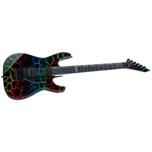 ESP LTD Mirage Deluxe 87 Electric Guitar Rainbow Crackle - 1987 REISSUE - LM-X87RBCRK