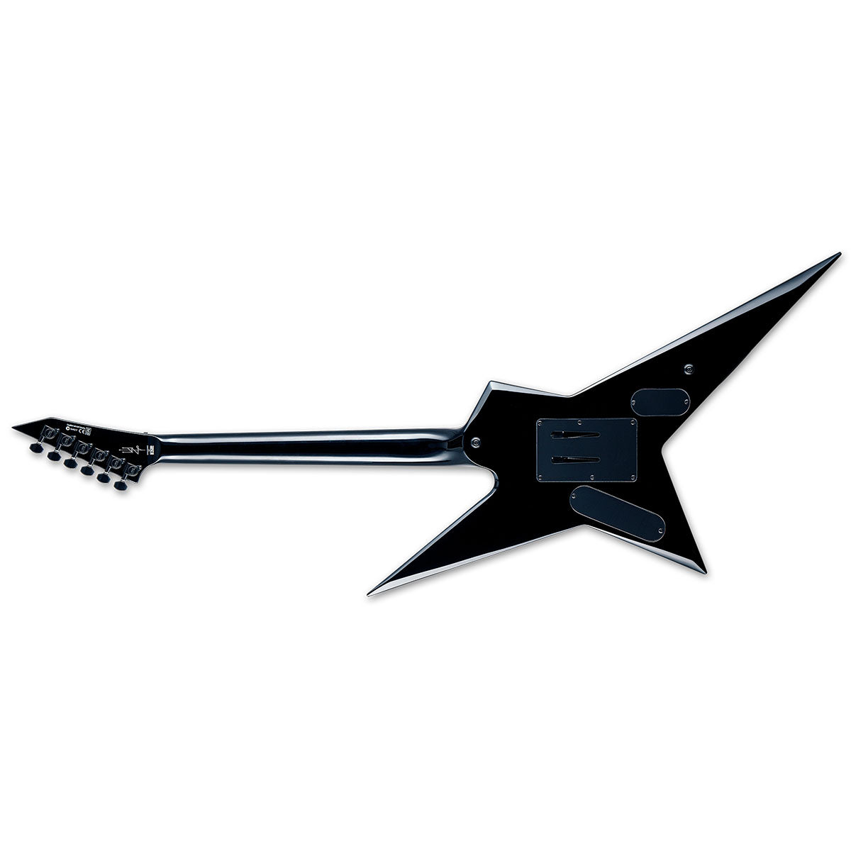 goatwhore sammy duet pedal ESP LTD SD-2 Sammy Duet Goatwhore Signature Electric Guitar Black