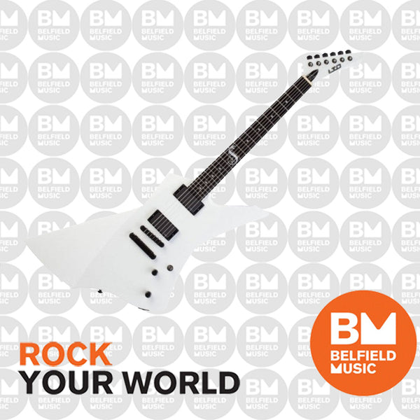 ESP LTD SNAKEBYTE James Hetfield Signature Electric Guitar Snow