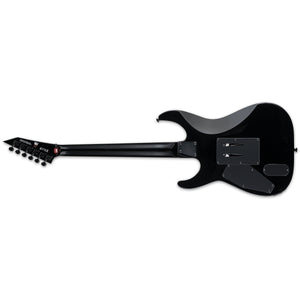 ESP LTD KH-WZ White Zombie Kirk Hammett Signature Electric Guitar Black Graphic w/ EMGs & Floyd Rose