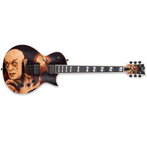 ESP USA Eclipse Nosferatu Limited Edition Electric Guitar Pyrograph Series
