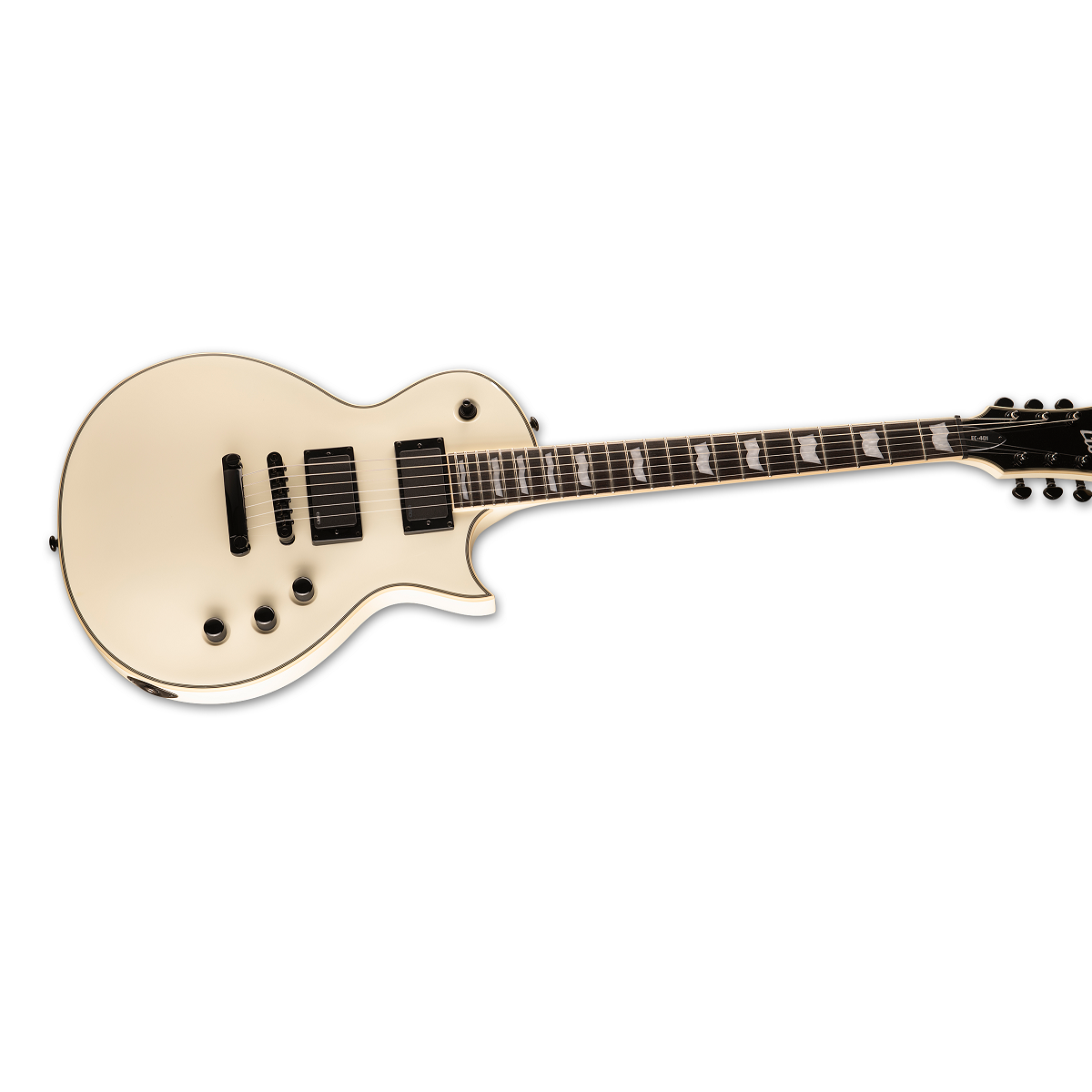 ESP LTD EC-401 Eclipse Electric Guitar Left Handed Olympic White w/ EMGs