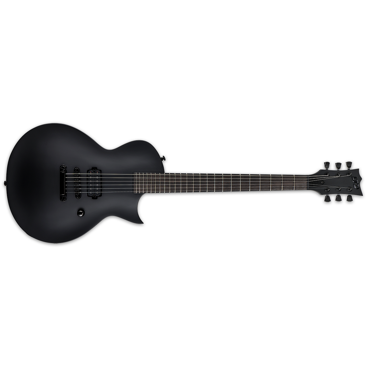ESP LTD EC BLACK METAL Eclipse Electric Guitar Black Satin w/ Duncan