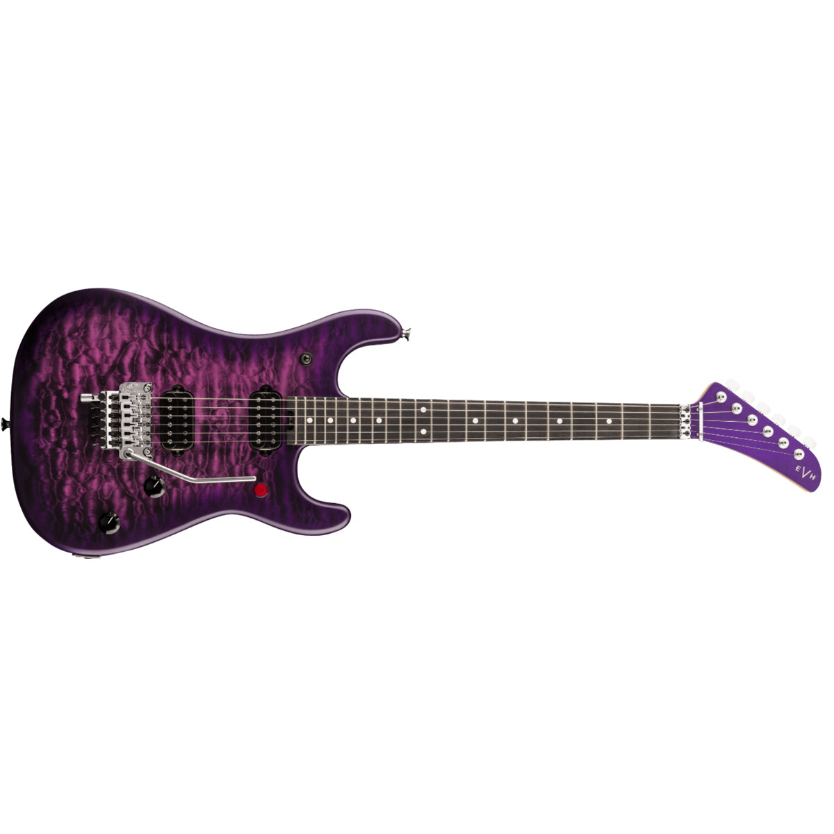 EVH 5150 Series Deluxe QM Electric Guitar Ebony Fingerboard Purple Daze - 5108002535