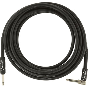 Fender Professional Series Instrument Cable 4.5m (15ft) Straight/Angle - 0990820059