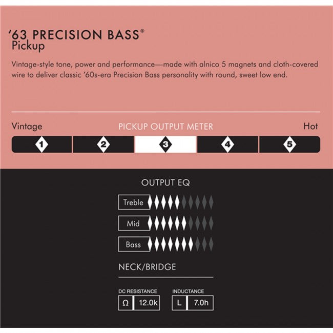 Fender Pure Vintage 63 Precision Bass Pickup