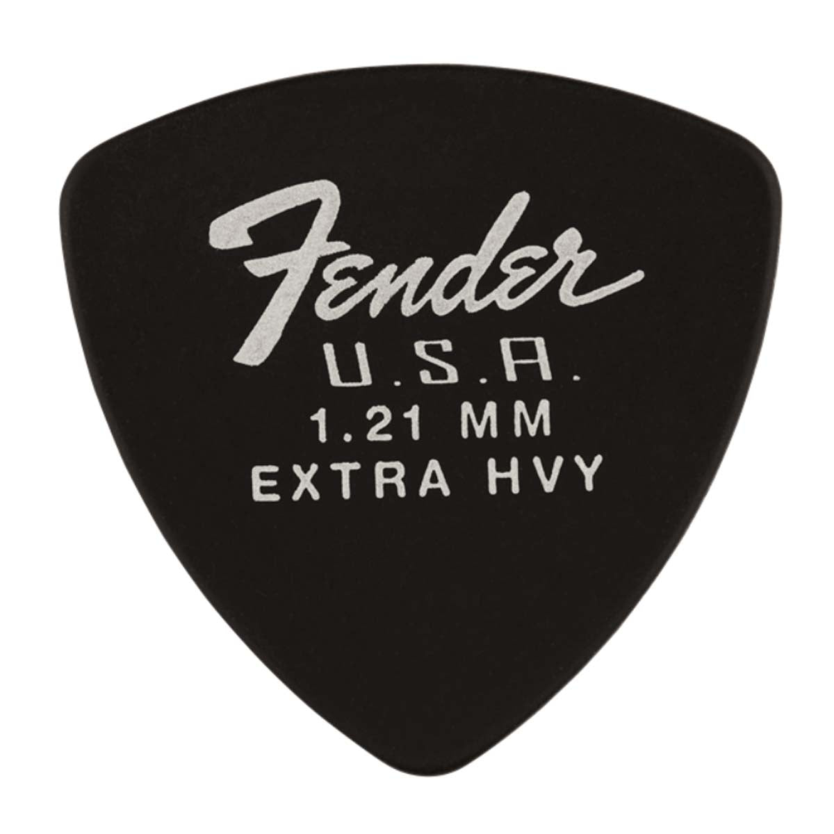 Fender 346 Dura-Tone Derlin Guitar Picks 12-Pack 1.21 Black - 1987346950