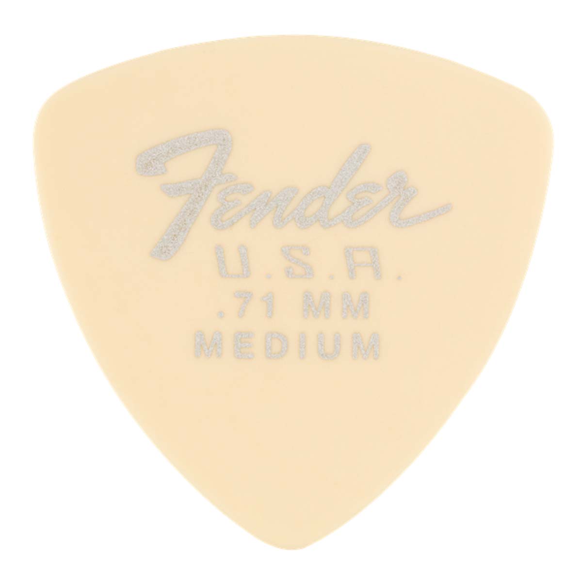 Fender 346 Dura-Tone Derlin Guitar Picks 12-Pack .71 Olympic White - 1987346800
