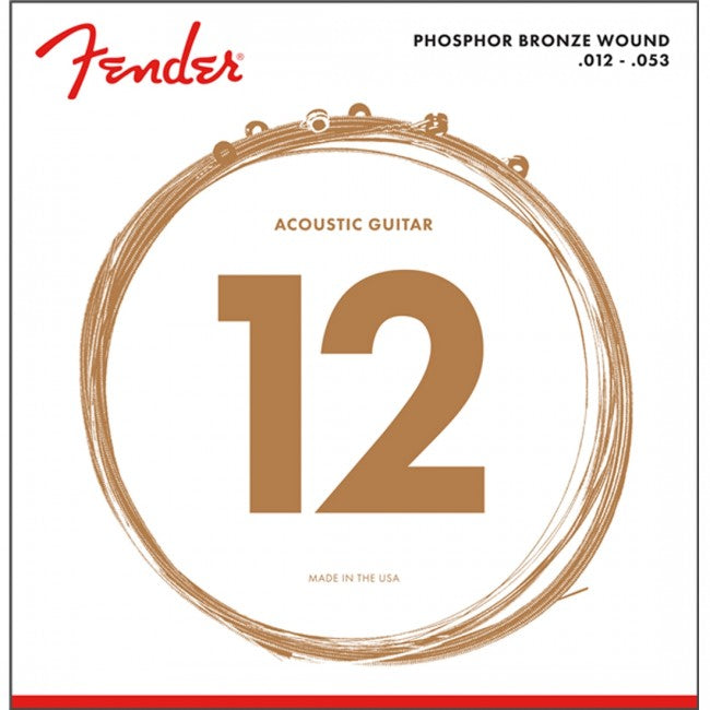 Fender 60L Phosphor Bronze Acoustic Strings