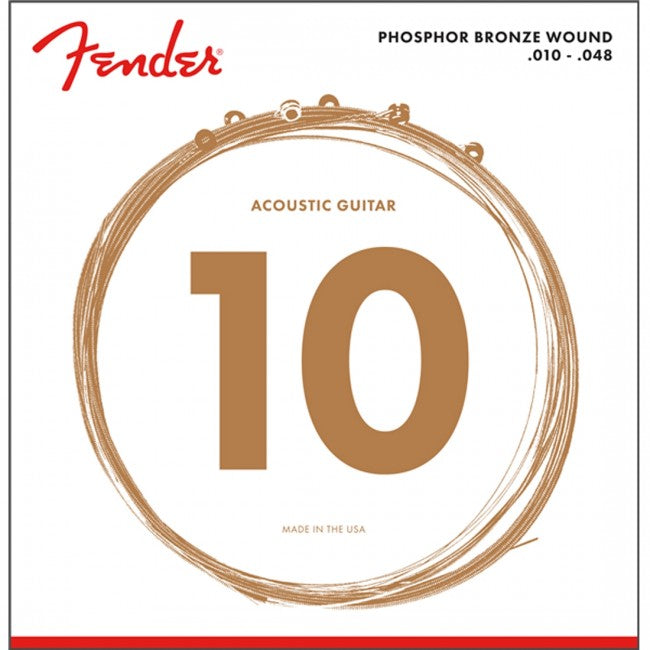 Fender 60XL Phosphor Bronze Acoustic Strings