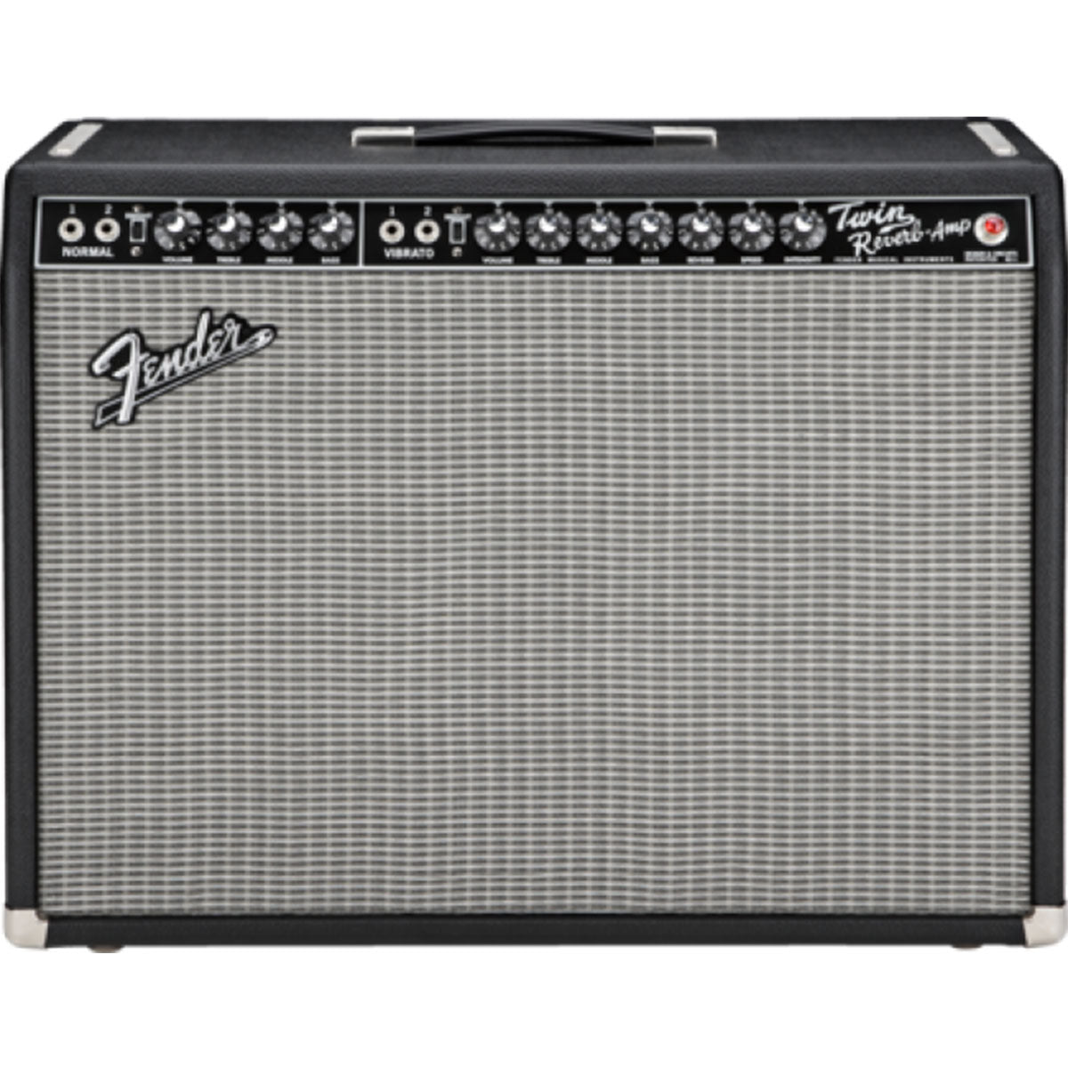 Fender 65 Twin Reverb Guitar Amplifier 2x12 Inch Jensen 85W Combo Amp - 0217330000