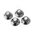 Fender 72 Telecaster Custom Knobs (4 Pack) Black - 0054521049