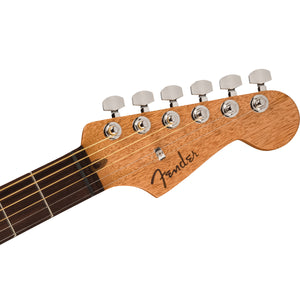 Fender Acoustasonic Player Jazzmaster Guitar Rosewood FB Shell Pink - MIM 0972233156