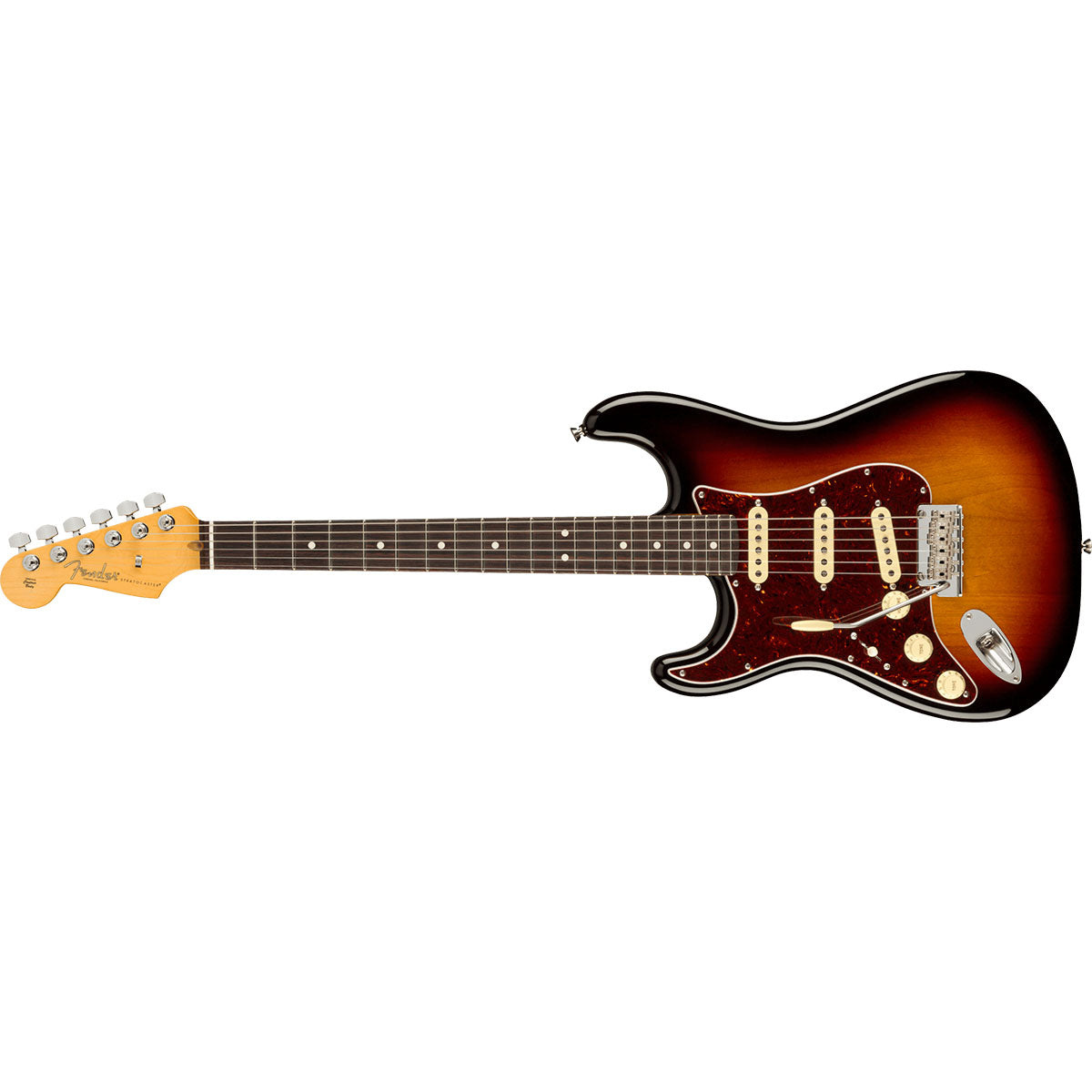 Fender American Professional II Stratocaster Electric Guitar Left-Hand Rosewood Fingerboard 3-Color Sunburst - 0113930700