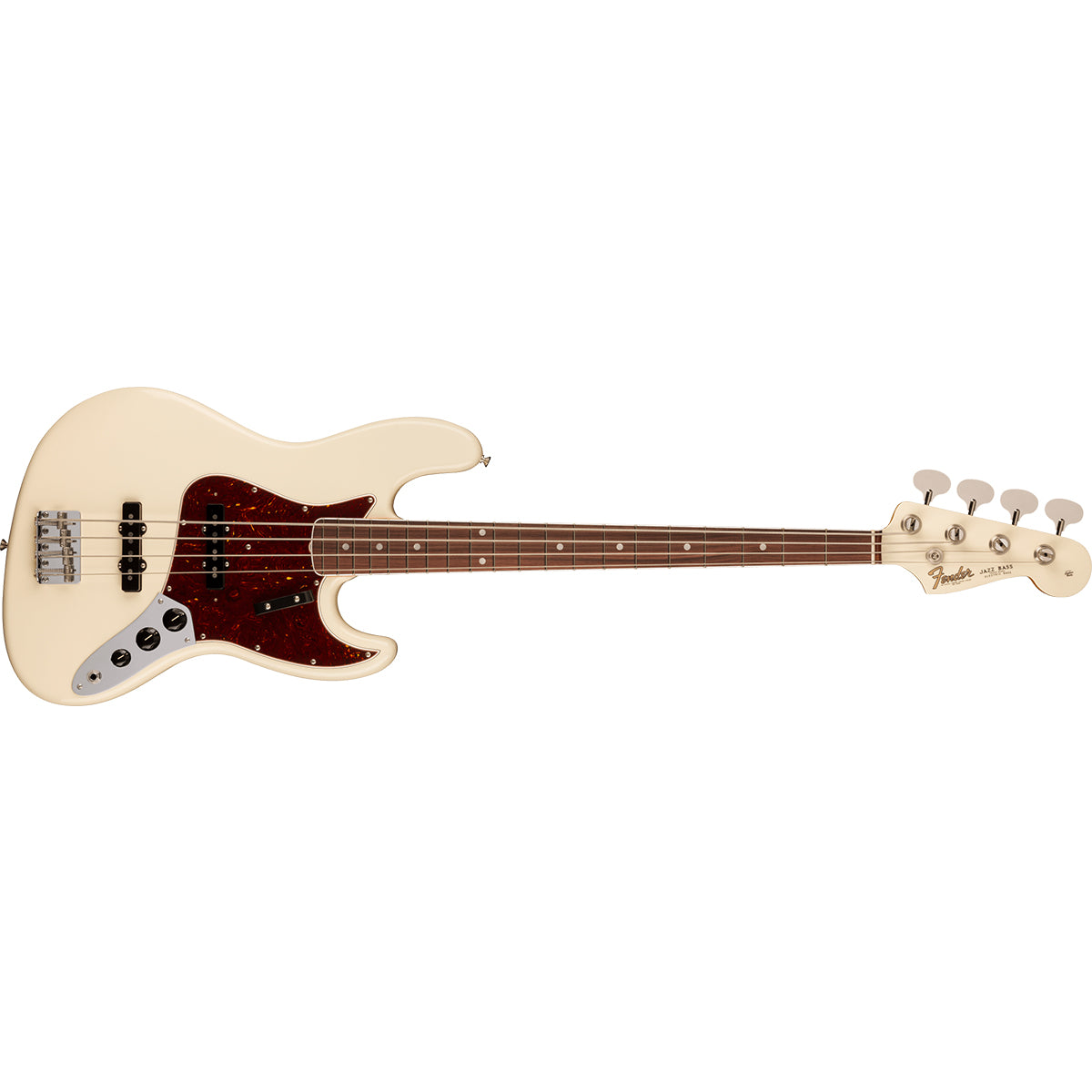 Fender American Vintage II 1966 Jazz Bass Guitar Rosewood Fingerboard Olympic White - 0190170805