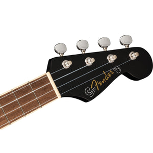 Fender Avalon Tenor Ukulele Black Uke - 0970450506