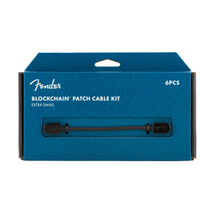 Fender Blockchain Patch Cable Kit Black Extra Small - 0990825102