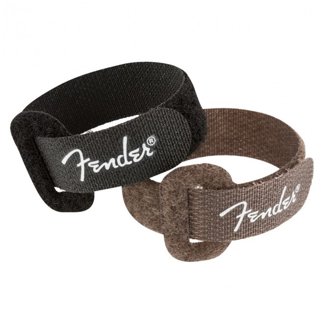 Fender Cable Ties 7'' Black &amp; Brown