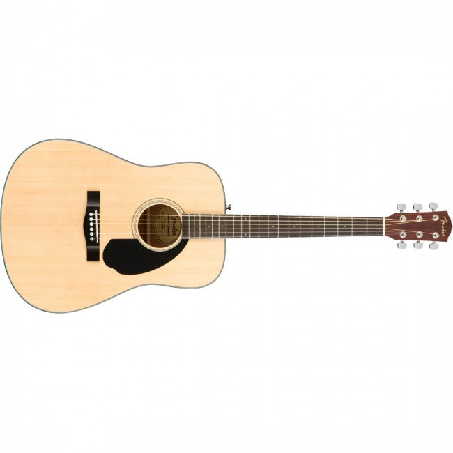 Fender CD 60S Dreadnought V2 Nat Acoustic Guitar