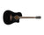 Fender CD-60SCE Acoustic Guitar Black Dreadnought w/ Pickup - 0970113006
