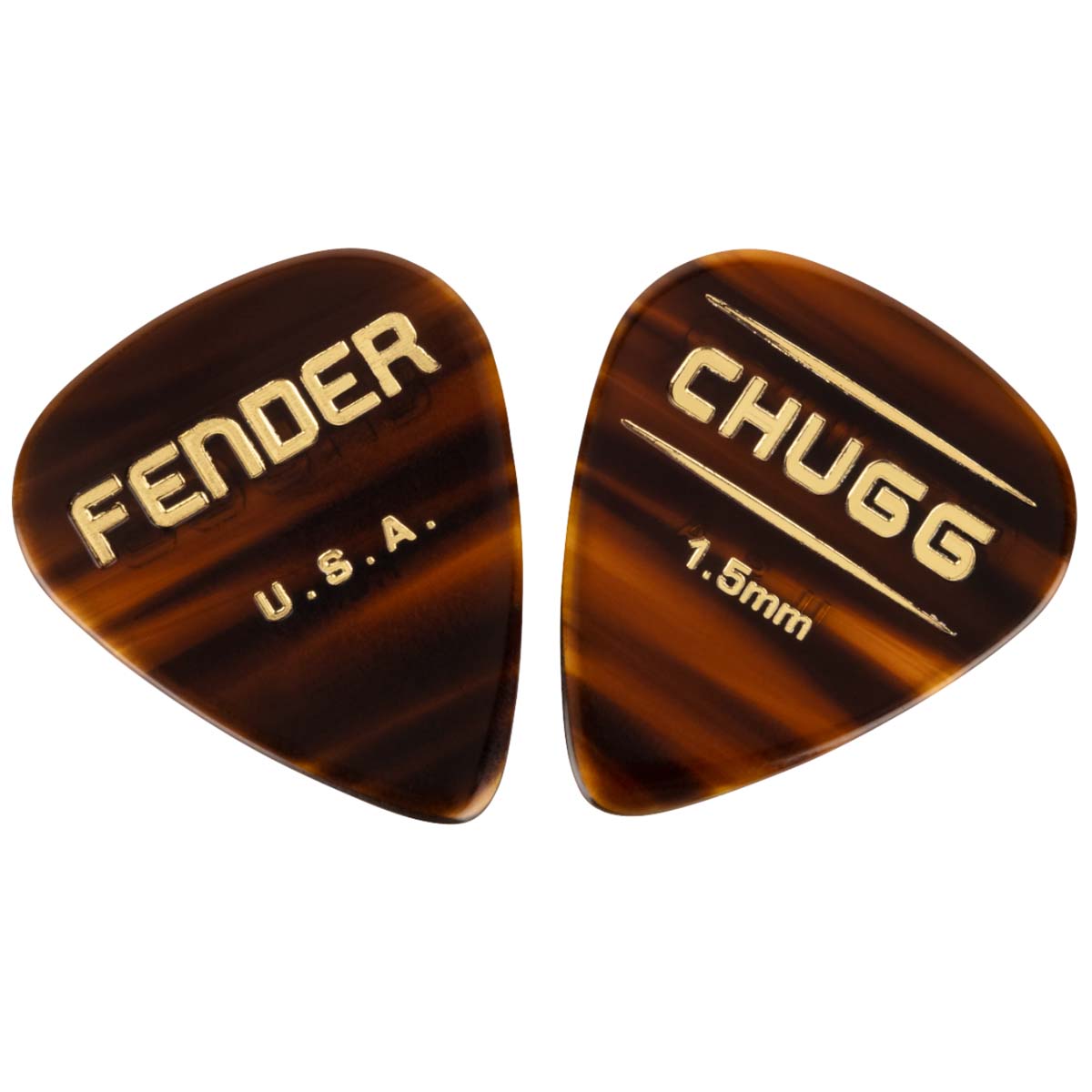 Fender Chugg 351 Guitar Picks 6-Pack Made in USA - 1989999102