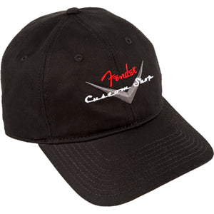 Fender Custom Shop Baseball Hat Black One Size Fits Most - 9106635306