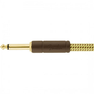 Fender Deluxe Ins Cable 10ft Straight Tweed