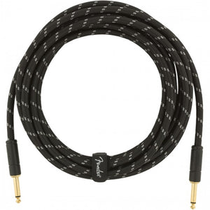 Fender Deluxe Instrument Cable 4.5m Black Tweed