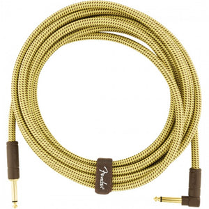 Fender Deluxe Ins Cable 4.5m Straight/Angle Tweed