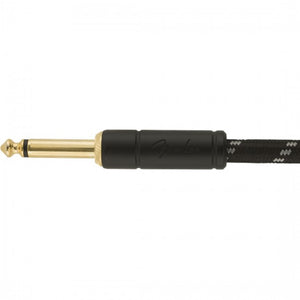 Fender Deluxe Ins Cable 18.6ft Straight Black