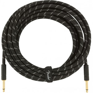 Fender Deluxe Ins Cable 7.5m Black Tweed