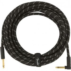 Fender Deluxe Ins Cable 7.5m Straight/Angle Black