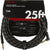 Fender Deluxe Ins Cable 25ft Straight/Angle Black