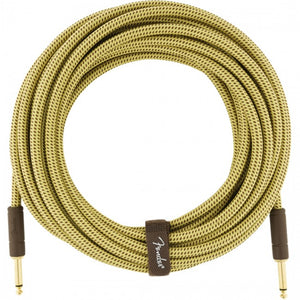 Fender Deluxe Ins Cable 7.5m Straight Tweed
