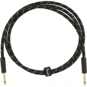 Fender Deluxe Instrument Cable 1.5m Black Tweed