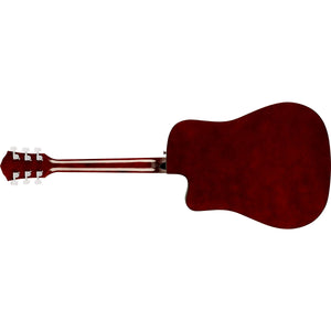 Fender FA-125CE Acoustic Guitar Dreadnought Natural w/ Cutaway & Pickup - 0971113221
