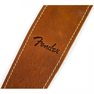 Fender Guitar Strap Ball Glove Leather Brown