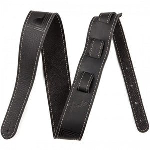 Fender Guitar Strap Monogram Leather Black