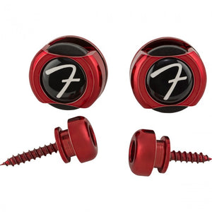 Fender Infinity Guitar Strap Locks Red