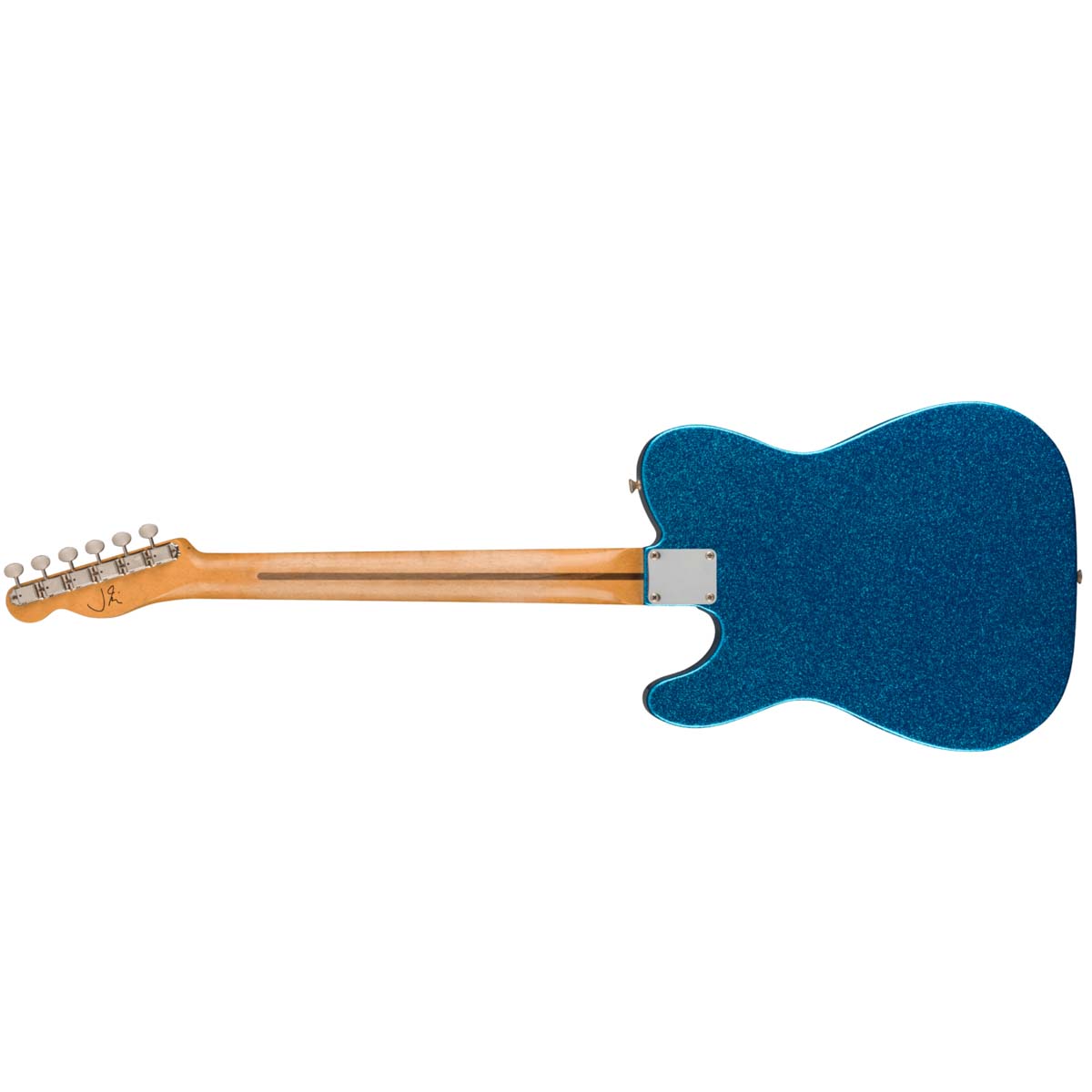 Fender J Mascis Telecaster Electric Guitar Bottle Rocket Blue Flake - MIM 0140262326