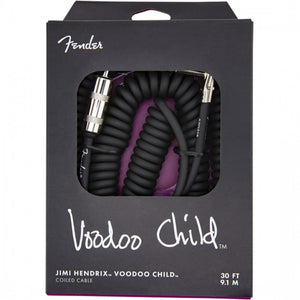 Fender JH Voodoo Child Coil Cable 30ft Black