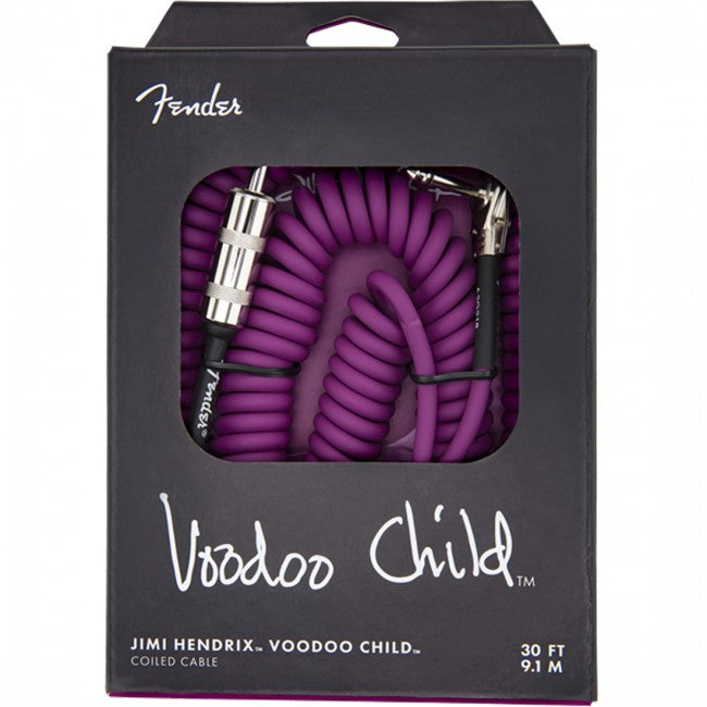 Fender JH Voodoo Child Coil Cable 30ft Purple