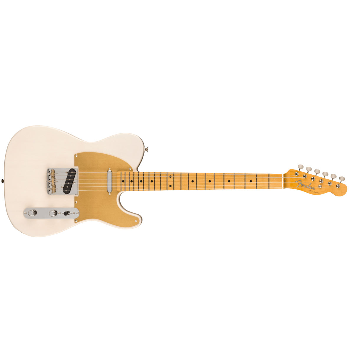 Fender JV Modified 50s Telecaster Electric Guitar MN White Blonde - MIJ 0251962301