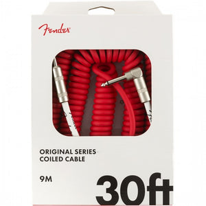 Fender Original Series Coil Instrument Cable 9m FRD