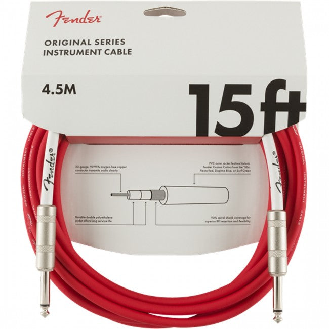 Fender Original Series Instrument Cable 4.5m FRD