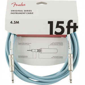 Fender Original Series Instrument Cable 4.5m Daphne Blue