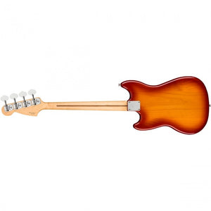 Fender Player Mustang Bass PJ Bass Guitar MN Sienna Sunburst - MIM 0144052547 Back